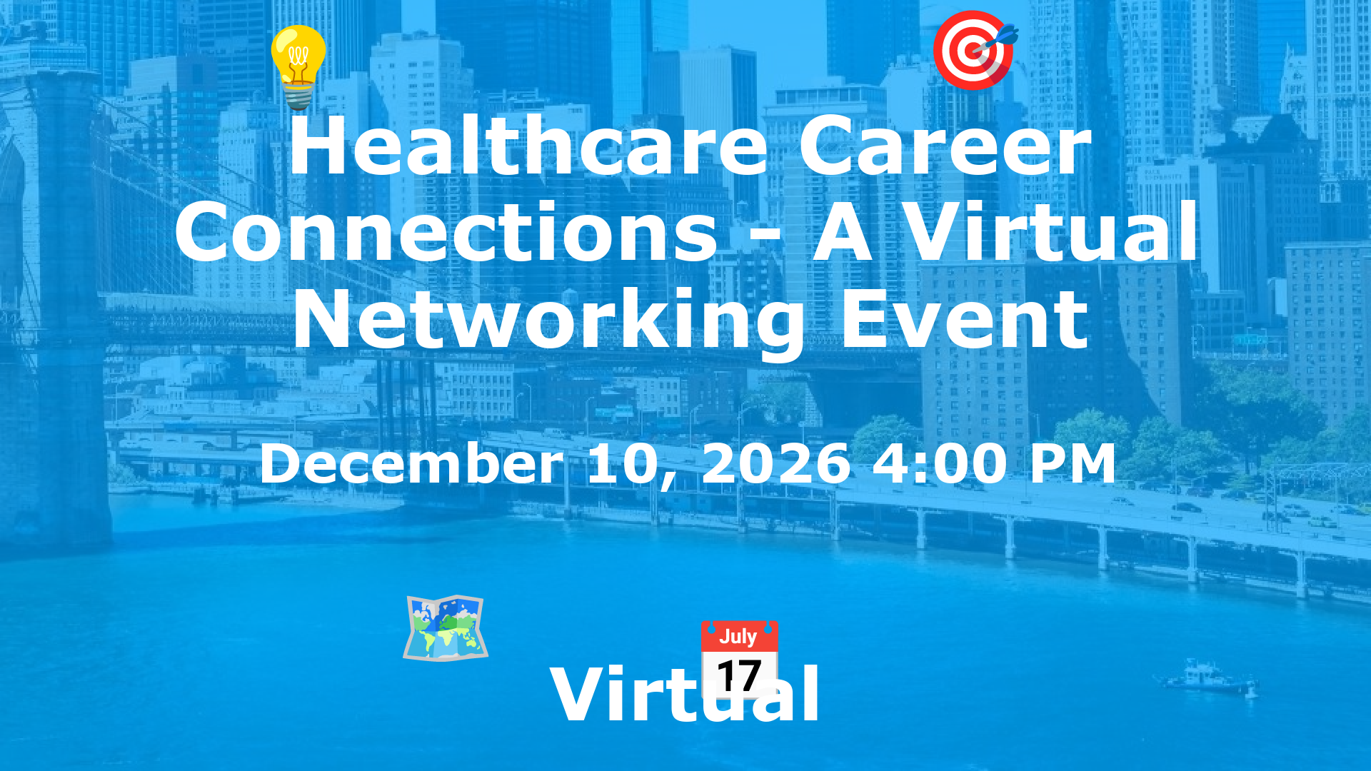 Healthcare Career Connections - A Virtual Networking Event event image